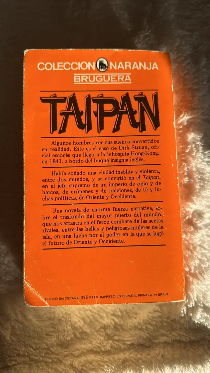 Libro Taipán de James Clavell en buen estado - 2