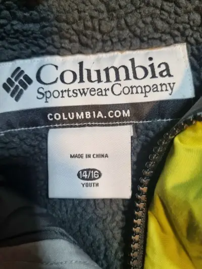 Chaqueta Columbia para jóvenes talla 14/16 - miniatura 1