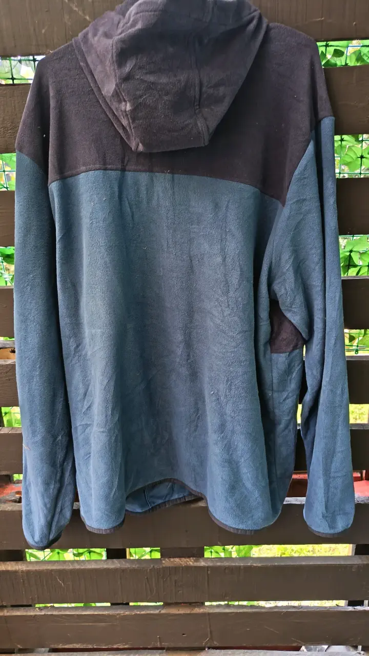 Polar con capucha The North Face azul y negro - 3