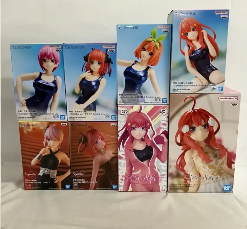 Figuras quintillizas Banprestro