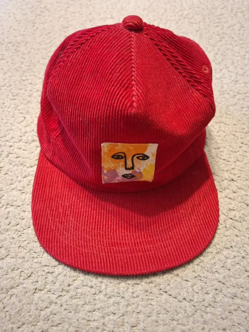 Gorra roja vintage - 1