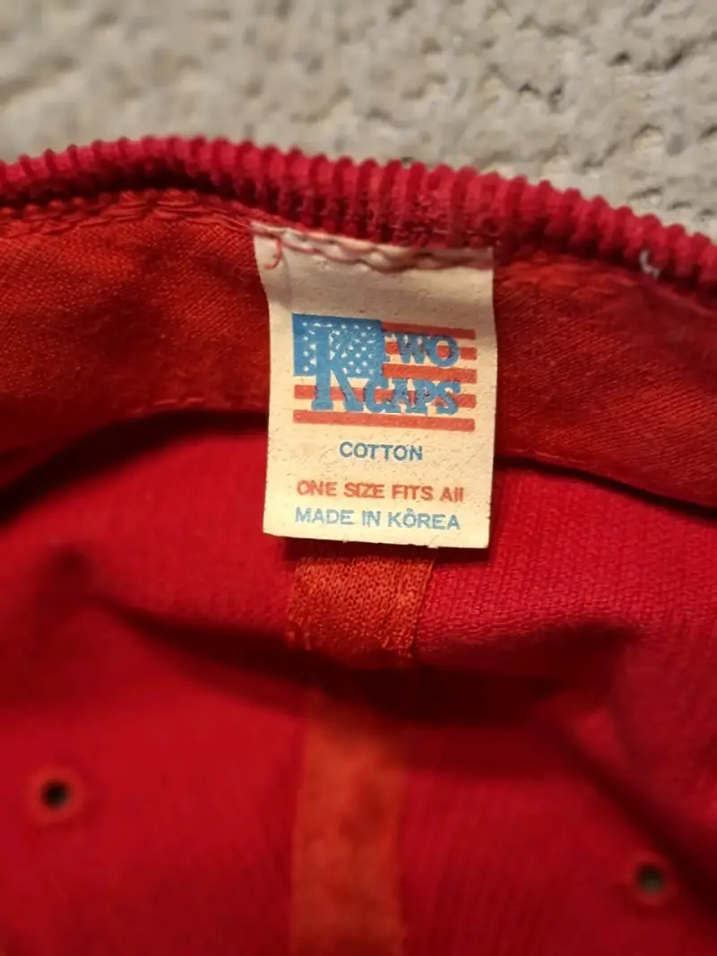 Gorra roja vintage - 4