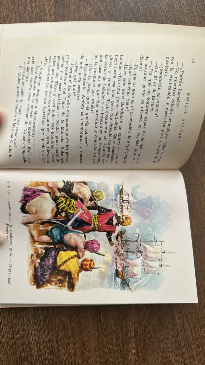 Libro Sandokán de Emilio Salgari - 3