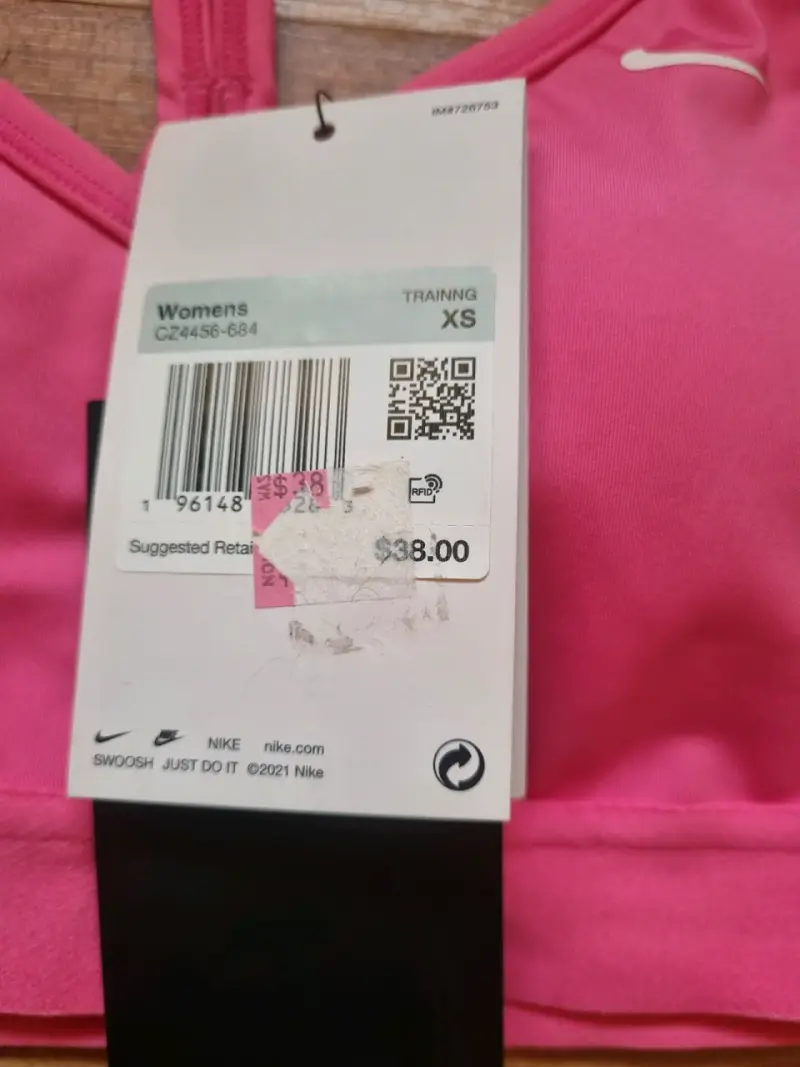 Top deportivo Nike rosado - 3