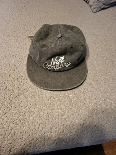 Gorra Neff Company gris ajustable - miniatura 1