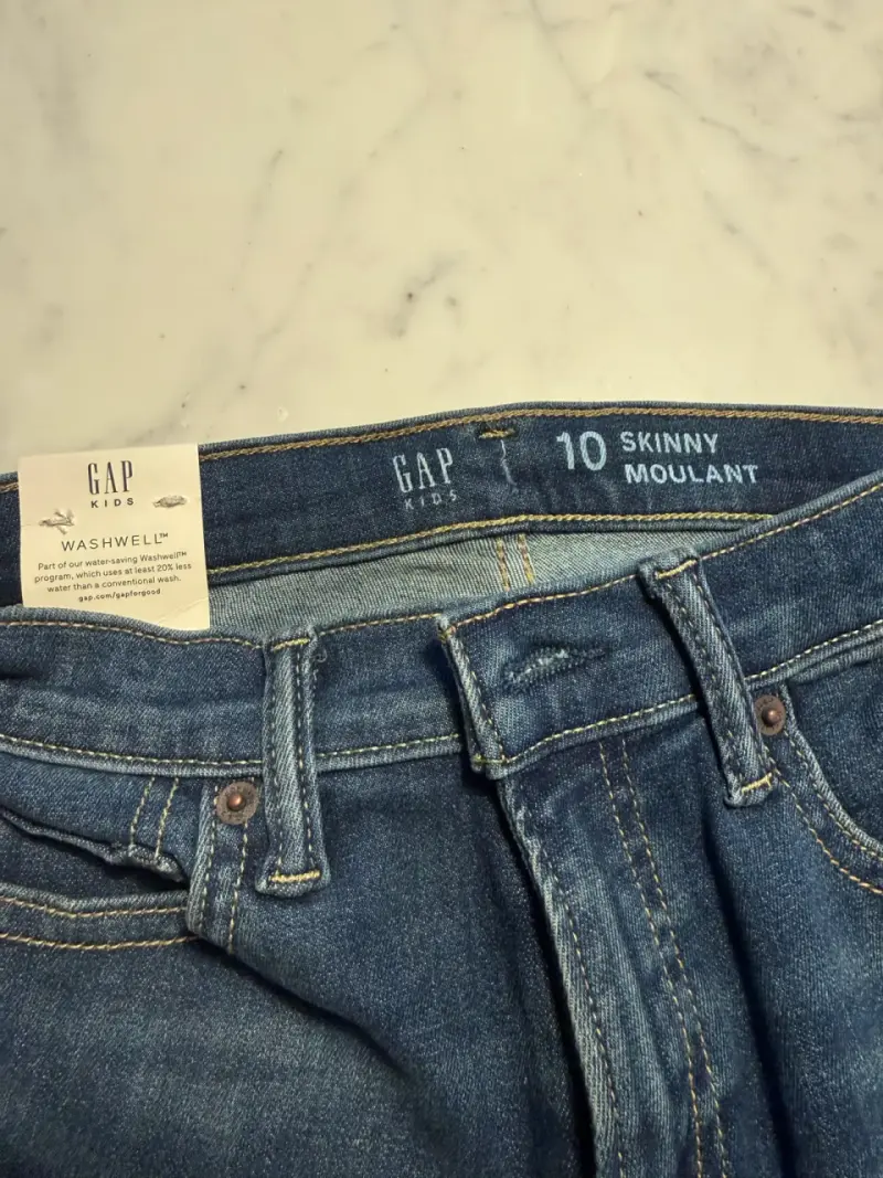 Jeans skinny para niños GAP talla 10 - 2