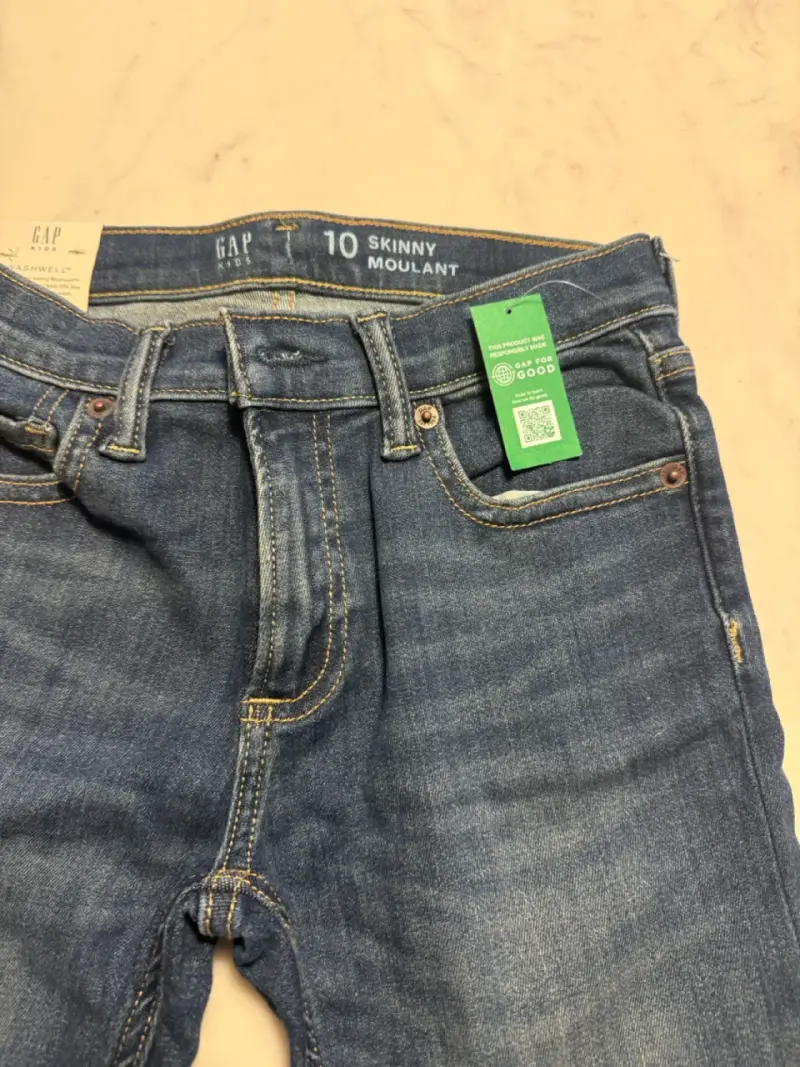 Jeans skinny para niños GAP talla 10 - 3
