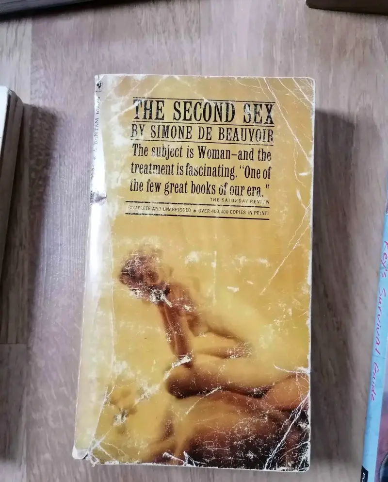 Libro 'The Second Sex' de Simone de Beauvoir