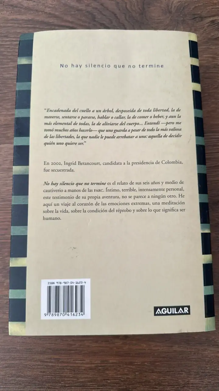 'No Hay Silencio Que No Termine' de Ingrid B - 2