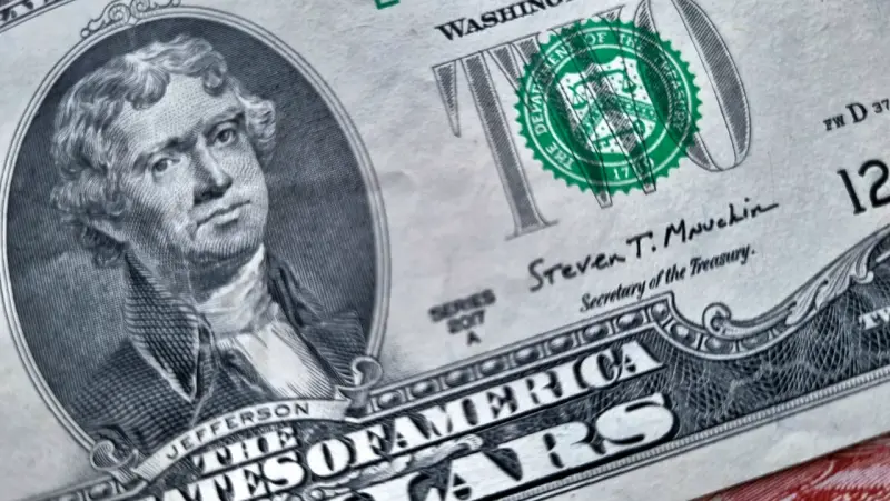 2 muy interesantes billetes USA y Chile. - 3