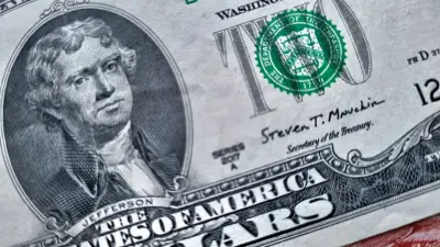 2 muy interesantes billetes USA y Chile. - miniatura 3