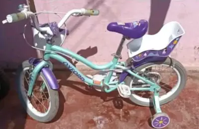 Bicicleta infantil Oxford con rueditas y asiento - miniatura 1