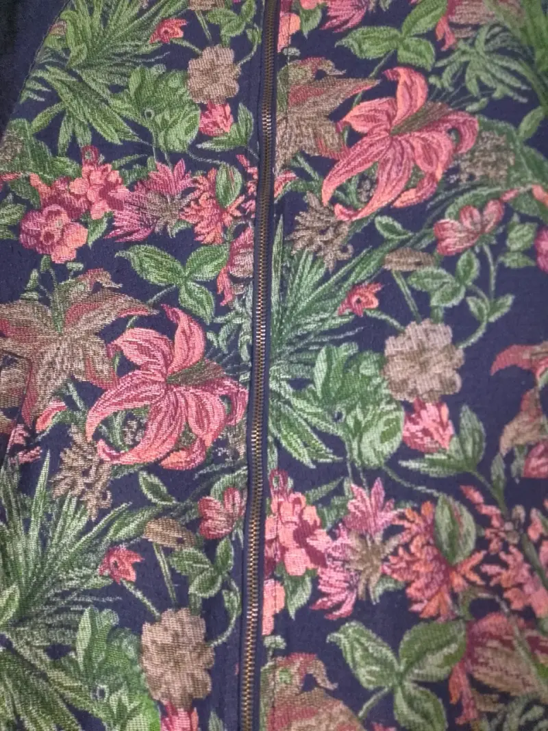 Chaqueta bomber floral para mujer - 6