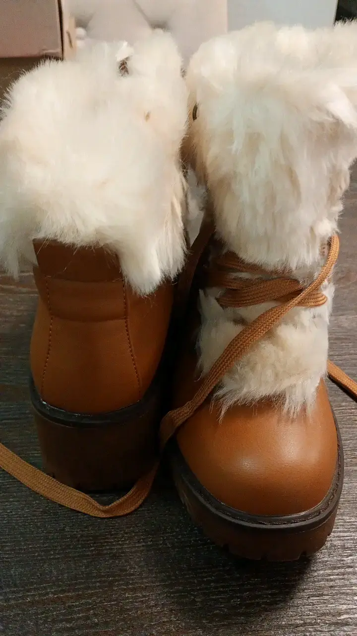 Botas de invierno con forro de piel sintética - 3
