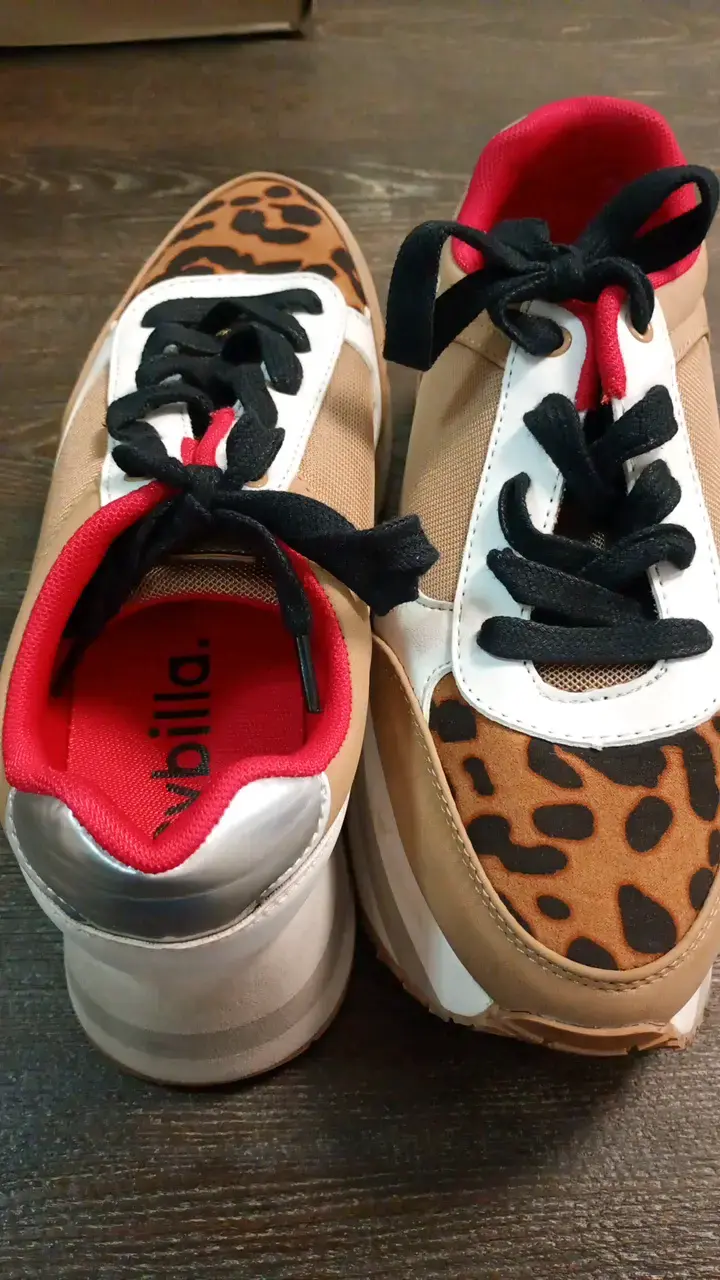 Zapatillas deportivas animal print Sybilla - 1