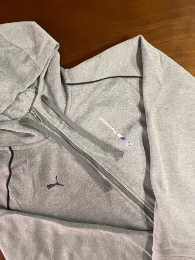 Conjunto deportivo gris Puma BMW Motorsport - miniatura 3