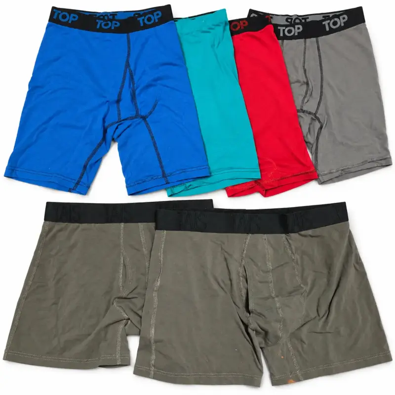 Lote 6 bóxers usados talla L — TOP y TAIS