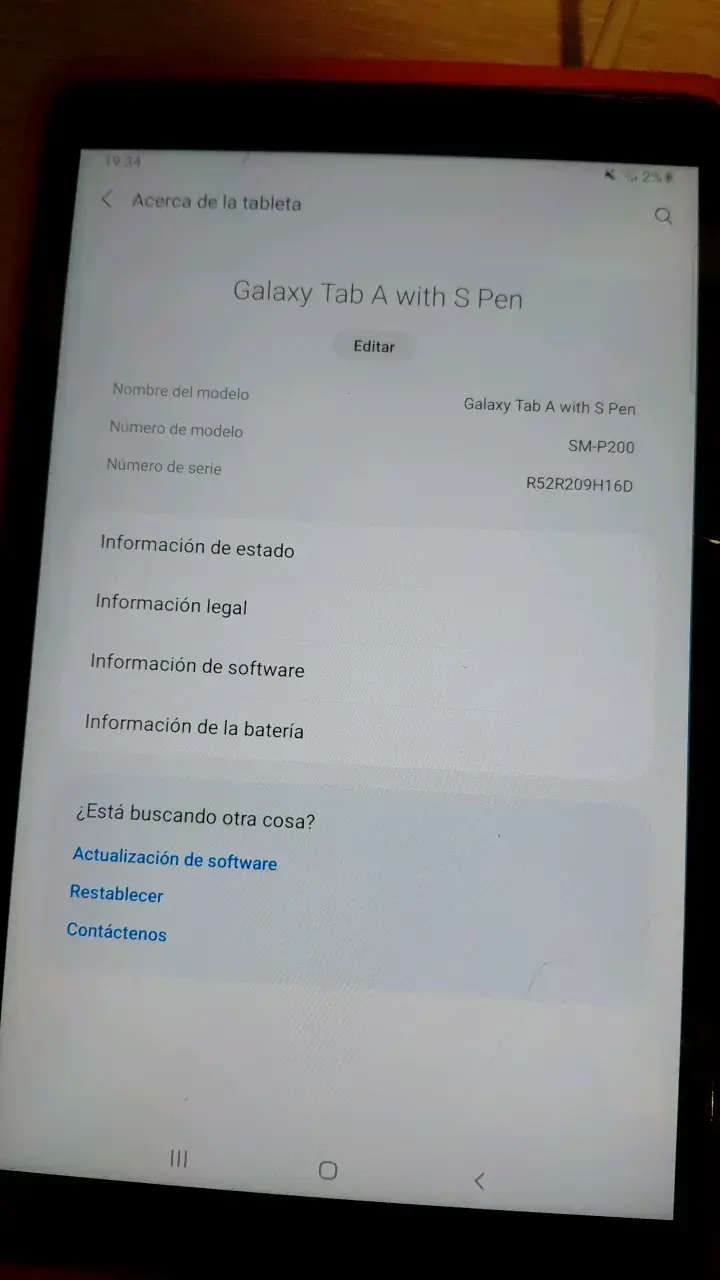 Tablet Samsung Galaxy Tab A con S Pen - 4