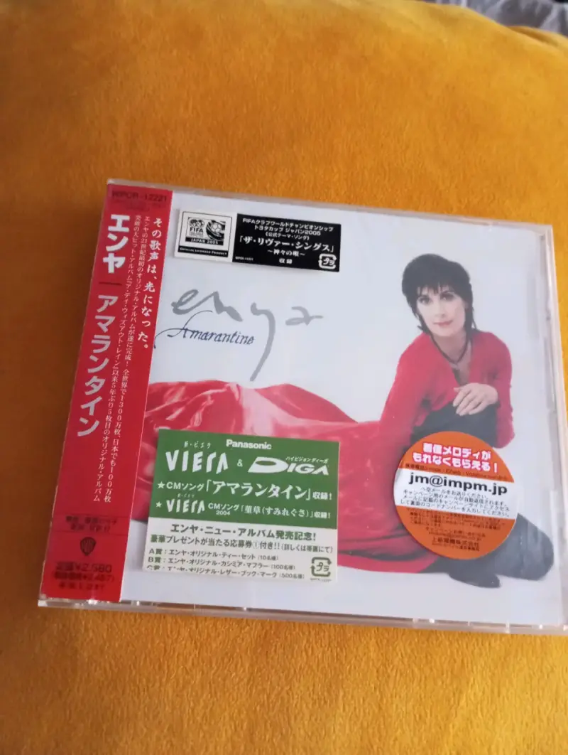 CD Enya - Amarantine (Edición Japonesa Original co - 1