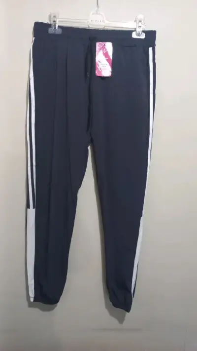 Pantalón deportivo con franjas blancas unisex - miniatura 2