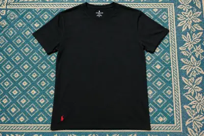 Polera negra de hombre Polo Ralph Lauren - miniatura 1