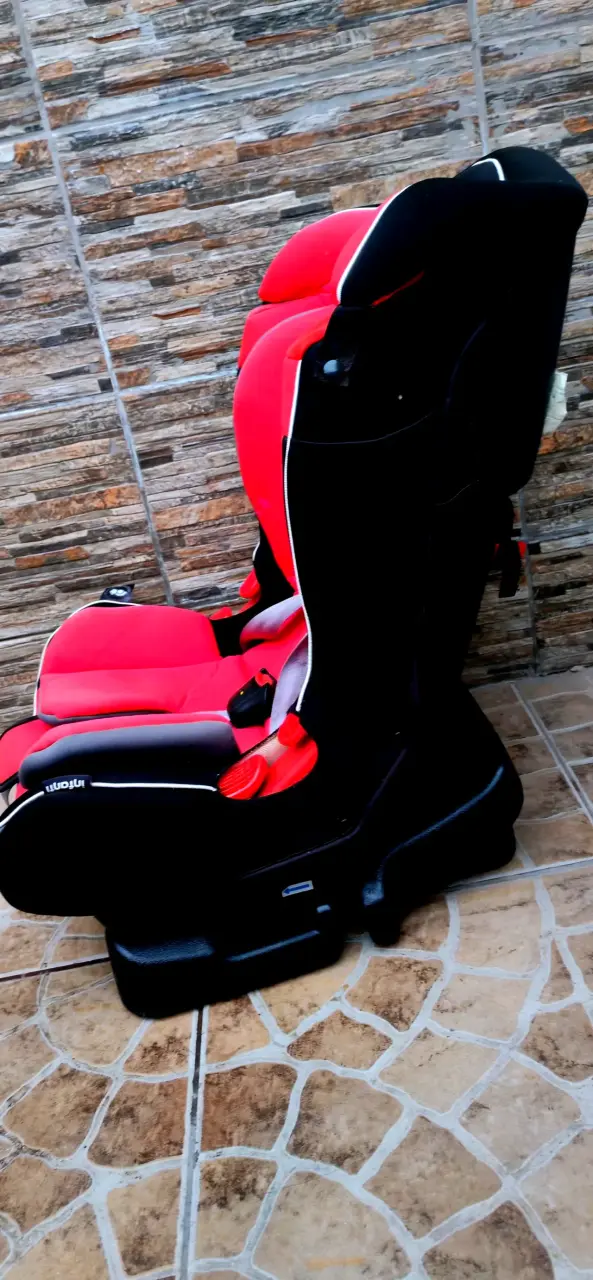Silla de Auto Infanti Roja para Bebé - 4