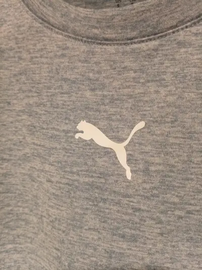 Polera Puma Celeste Original Talla: S - miniatura 3