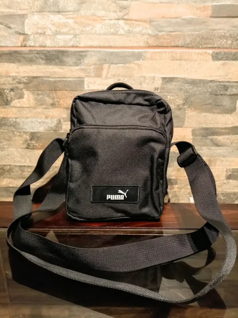 Bolso Bandolera Negro Puma compacto - 1