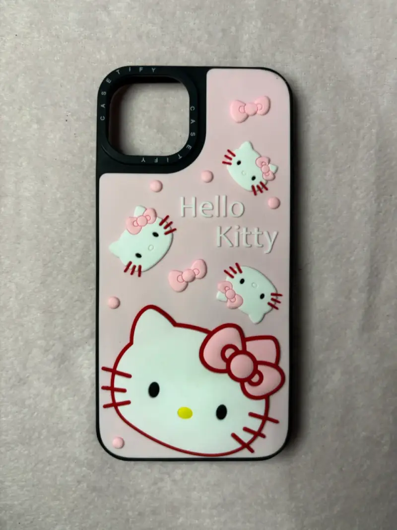 Carcasa IPhone 13 Hello Kitty Casetify Rosado