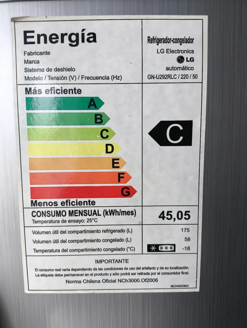 Refrigerador LG de dos puertas No Frost - 6