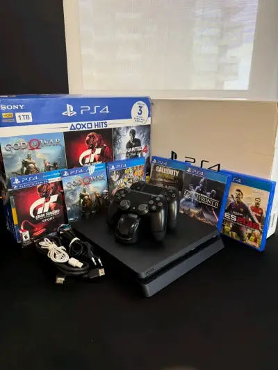 Consola PS4 1TB con juegos incluidos - miniatura 1