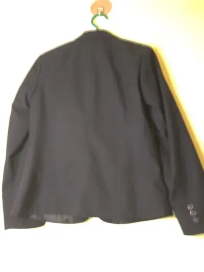 Blazer azul marino colegio para mujer talla 36 - miniatura 2
