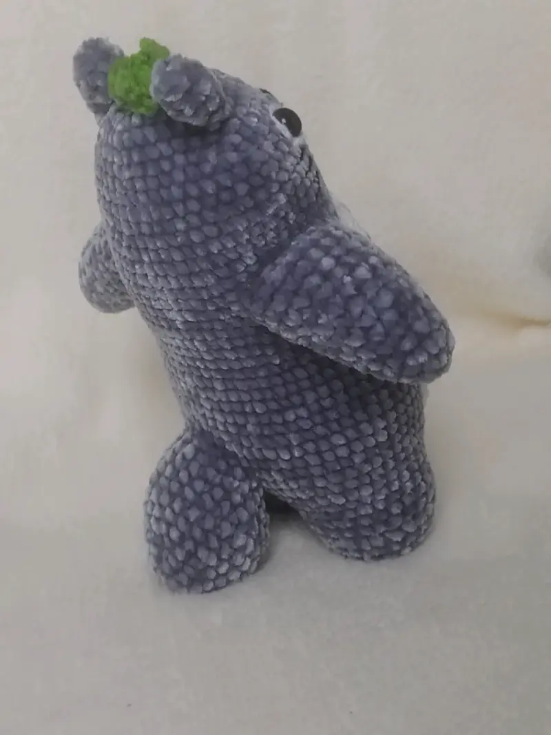 Peluche amigurumi Totoro tejido a crochet - 4