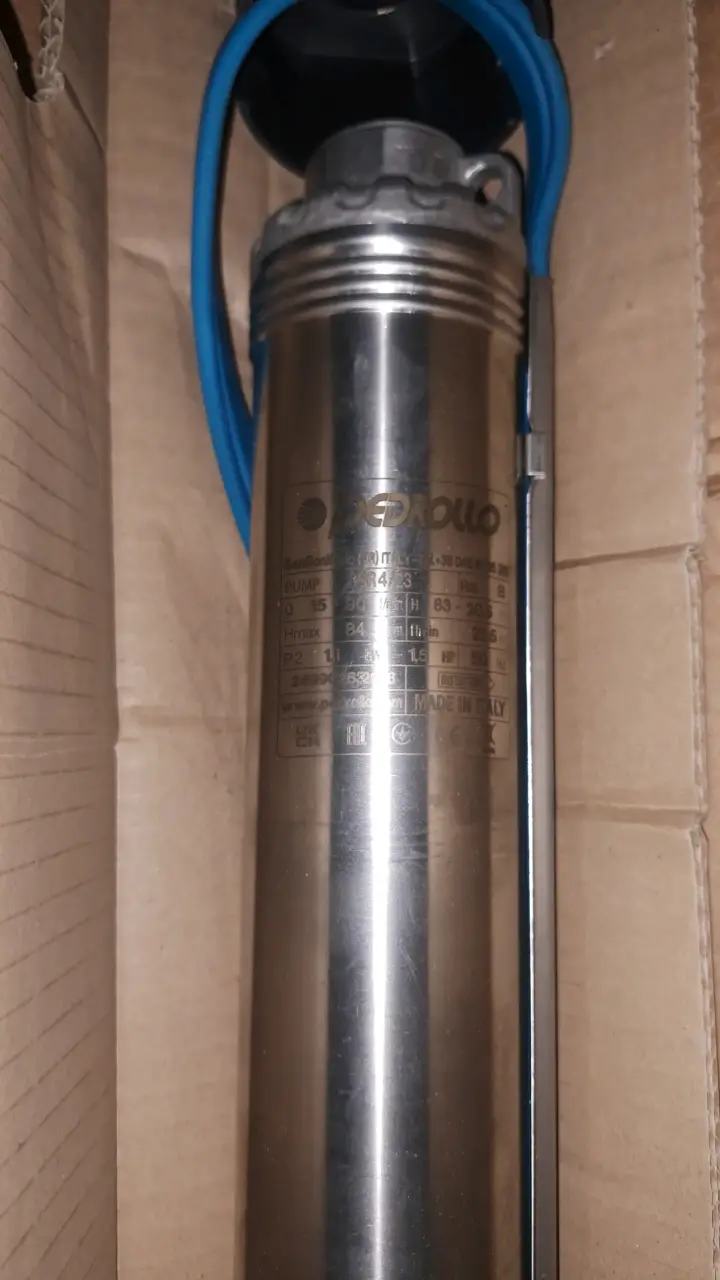 Bomba sumergible Pedrollo 4SR4/13 acero inoxidable