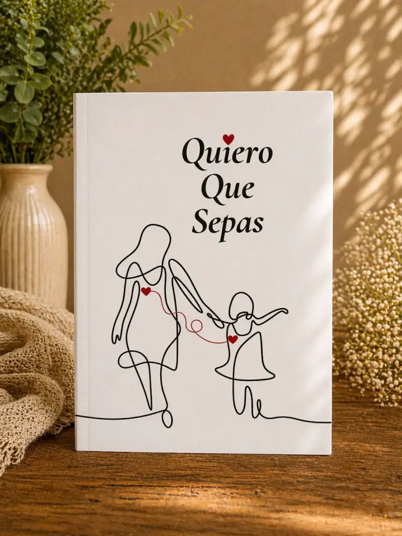 Libro 'Quiero Que Sepas' con ilustración