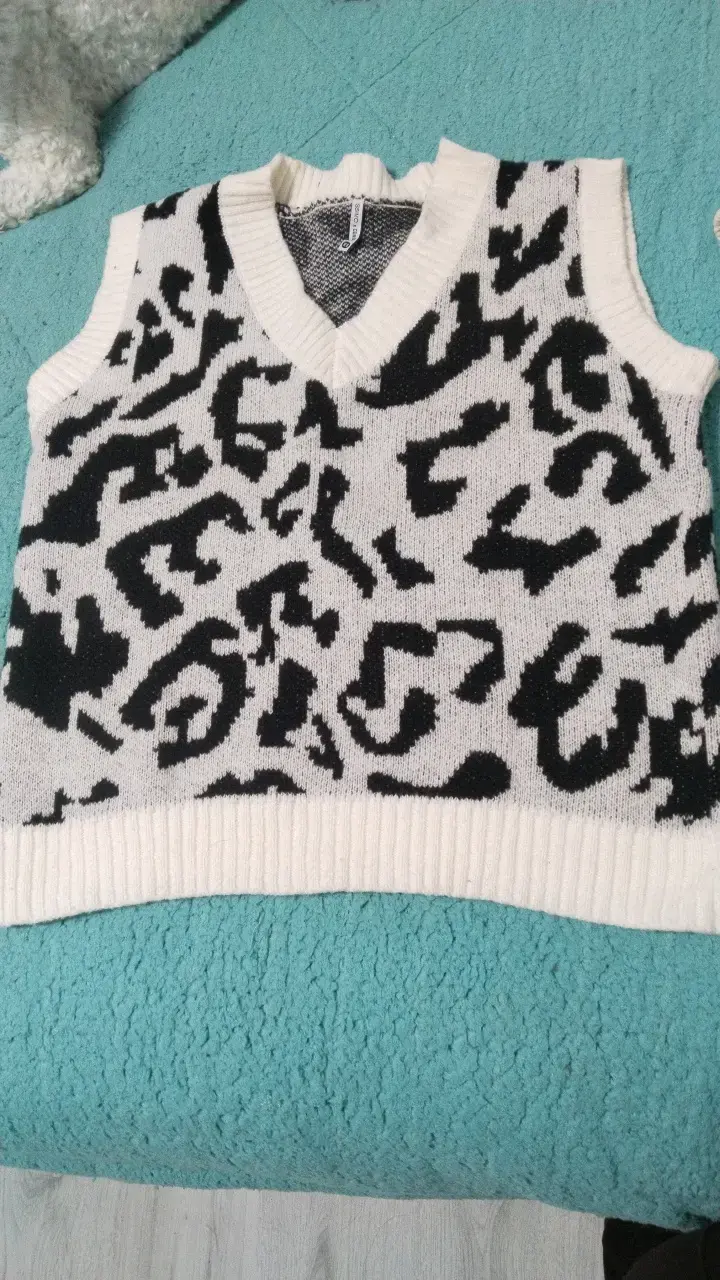 Chaleco sin mangas animal print - 1