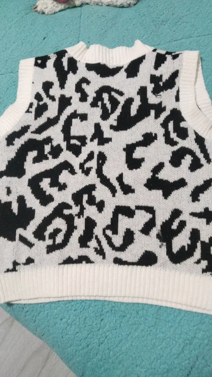 Chaleco sin mangas animal print - 2