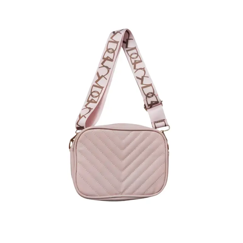 Bandolera Rosada Mujer Bolso Crossbody Quilted - 1