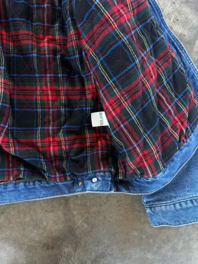 Chaqueta de mezclilla azul Eddie Bauer - miniatura 5
