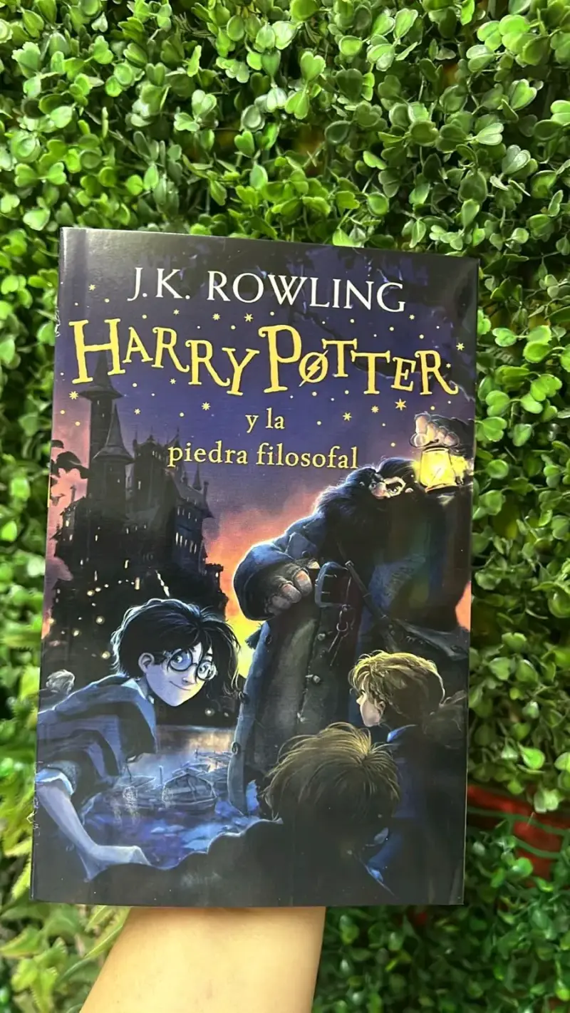 Libro Harry Potter y la Piedra Filosofal de J.K. Rowling