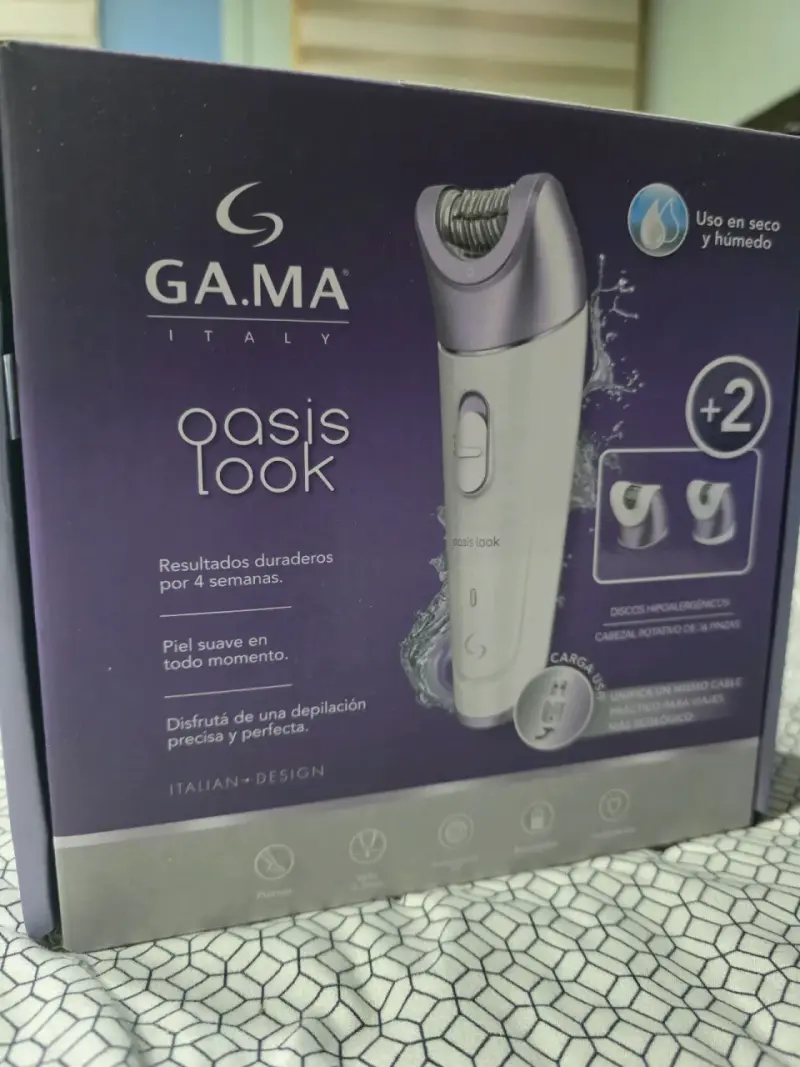 Depiladora Gama Oasis Look recargable - 3