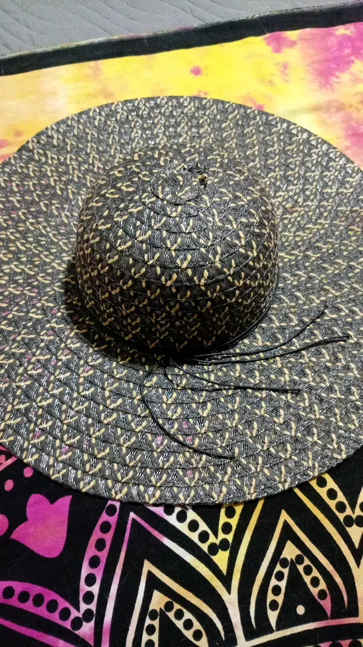 Sombrero de paja tejido estilo bohemio - 1