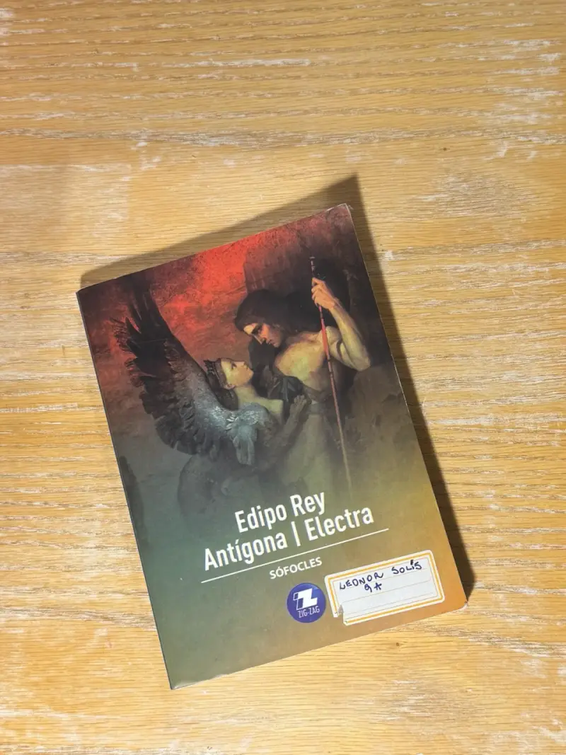 Libro Edipo Rey Antígona Electra de Sófocles - 1