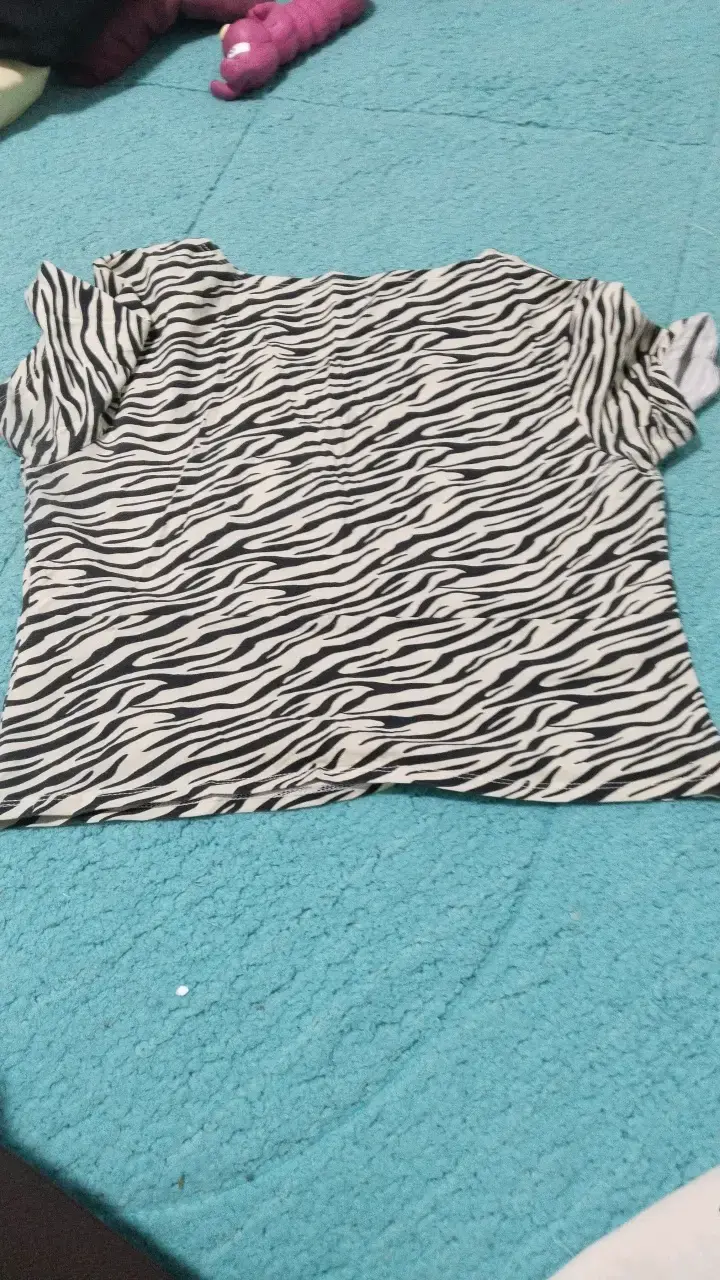 Blusa de mujer estampado cebra - 2
