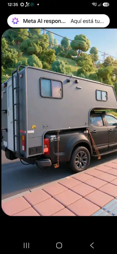 Camper para Camioneta con Cocina Integrada - miniatura 1