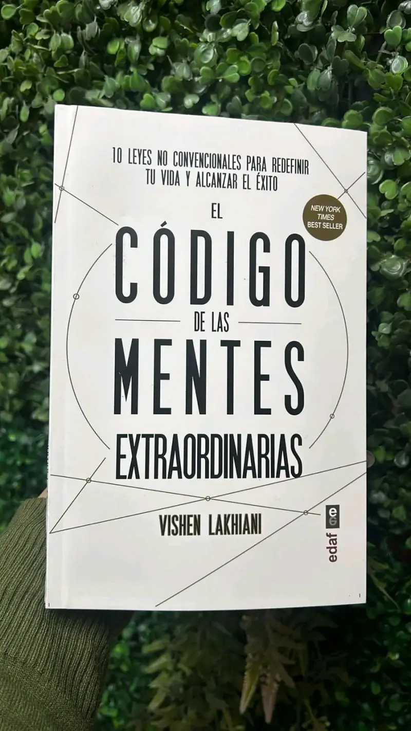 Libro El Código de las Mentes Extraordinarias de Vishen Lakhiani