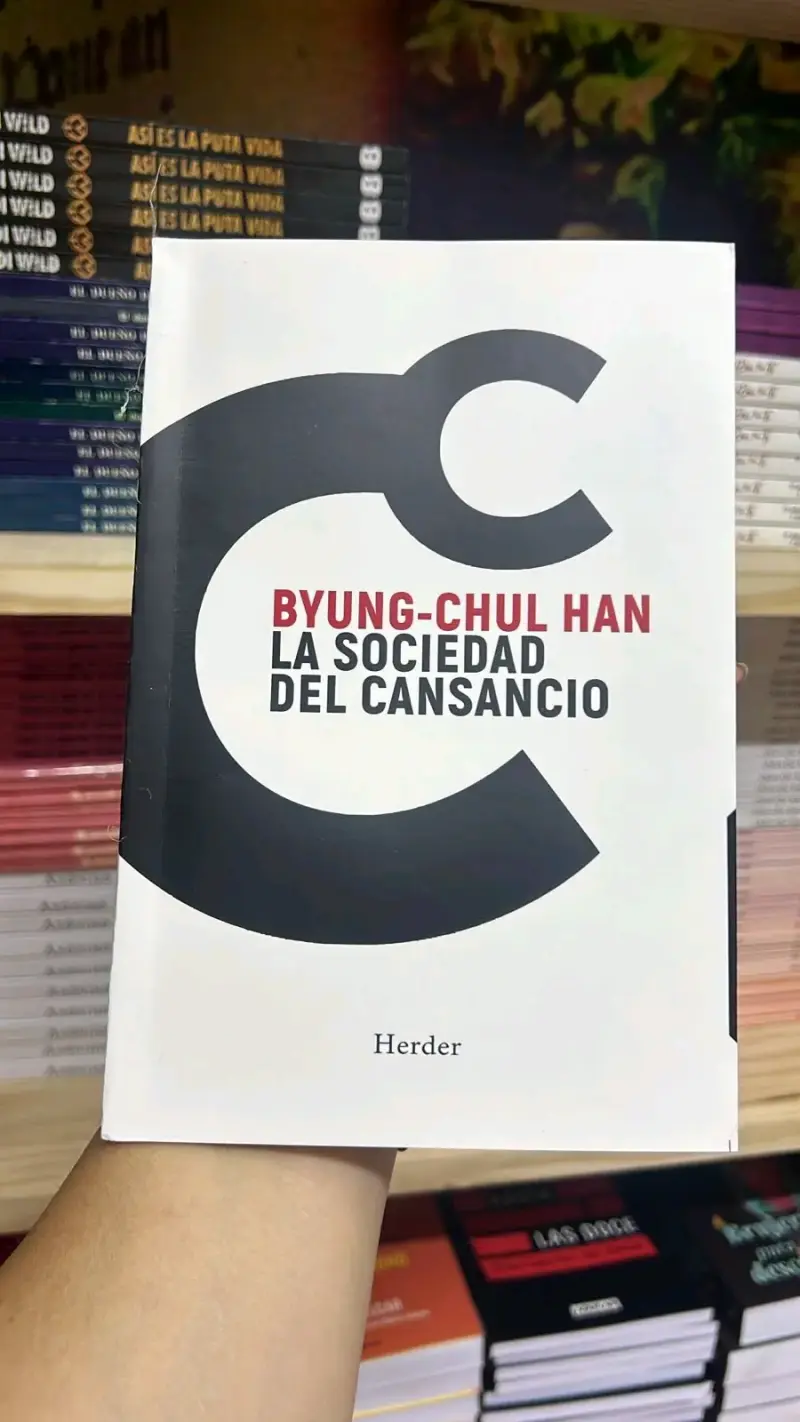 Libro 'La Sociedad del Cansancio' de Byung-Chul Han