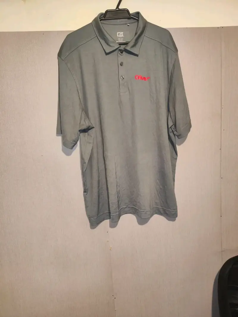 Polera deportiva azul para hombre - 3