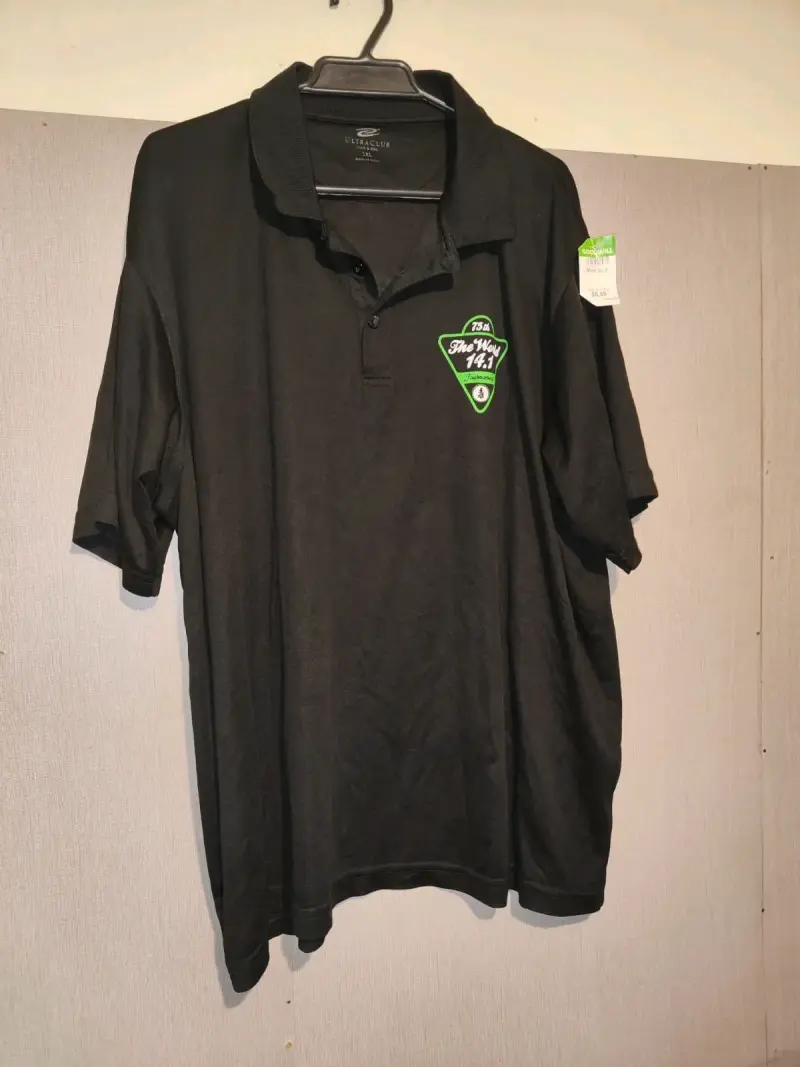 Polera deportiva azul para hombre - 5