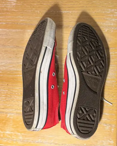 Zapatillas Converse All Star rojas clásicas - miniatura 3